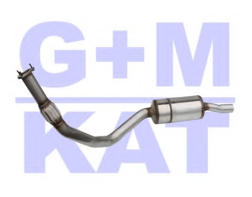 G+M KAT 02.37.043 Retrofit Kit, catalyst/soot particulate filter (combi-system